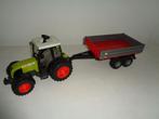 Bruder Claas trekker met aanhanger en extra stuurtje., Ophalen of Verzenden, Zo goed als nieuw