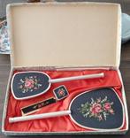 Boudoir makeupset in doos Jaren 50 Petit Point Vintage Roses, Ophalen of Verzenden