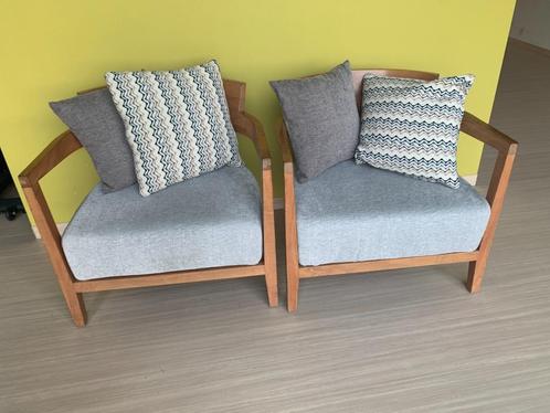 2 x Flexform fauteuils exclusief top design twv € 3750,00 st, Huis en Inrichting, Fauteuils, Zo goed als nieuw, Ophalen of Verzenden