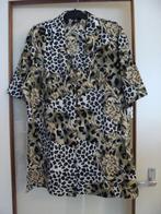 Te koop bloes wit met zwarte en berge tijgerprint XXL, Ophalen of Verzenden, Nieuw, Maat 46/48 (XL) of groter, Wit