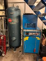 Airpress compressor +luchttank+ droger bouwjaar 2018, Doe-het-zelf en Verbouw, Compressors, 100 liter of meer, Ophalen of Verzenden