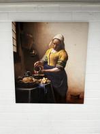 Melkmeisje van Vermeer - Canvas 80x90cm, Ophalen