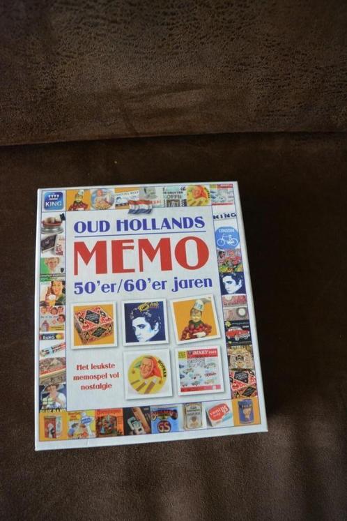 de beste oud hollandse spellen en oud hollands memo, Hobby en Vrije tijd, Gezelschapsspellen | Bordspellen, Gebruikt, Ophalen of Verzenden