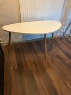 Leuke ovale bijzettafel, Huis en Inrichting, Tafels | Bijzettafels, Minder dan 45 cm, Zo goed als nieuw, Ovaal, Hout