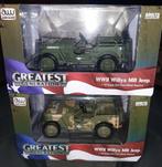 Jeep willys modelauto 1:18 2x verschillende, Hobby en Vrije tijd, Modelauto's | 1:18, Ophalen of Verzenden, Nieuw, Auto