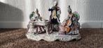 Porselein in 1 koop, 3 muzikanten, schakend stel ed., Ophalen of Verzenden