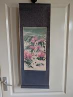 Japanse kakejiku  rol schilderijen drie stuks, Antiek en Kunst, Ophalen of Verzenden