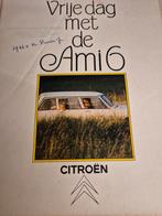 1966 zeldzame Citroën folder Vrije dag met de Ami 6 Panhard, Boeken, Ophalen of Verzenden, Citroën