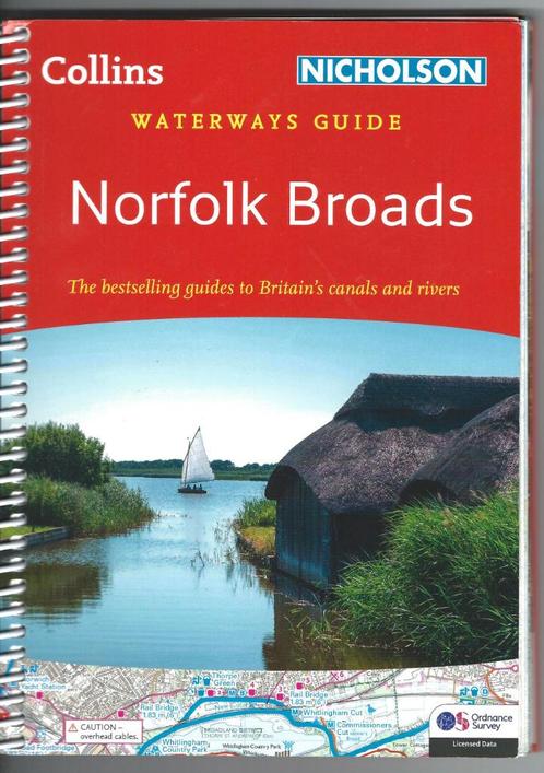 Norfolk Broads Waterways guide (Engeland) kano, zeilgids, Boeken, Reisgidsen, Zo goed als nieuw, Overige typen, Europa, Overige merken