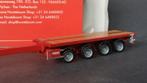 Man TGX XXL Nooteboom 4 Axle Tele Trailer 1:87 Herpa Pol, Hobby en Vrije tijd, Modelauto's | 1:87, Ophalen of Verzenden, Nieuw