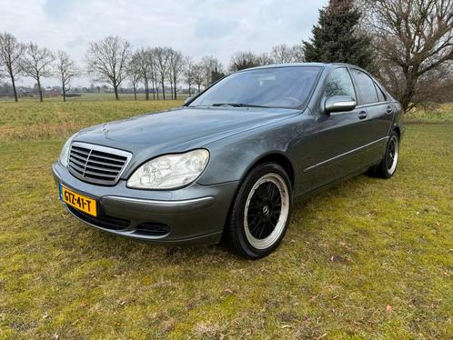 Mercedes-Benz S500 4MATIC | V8 Benzine | Automaat | 2003, Auto's, Mercedes-Benz, Bedrijf, S-Klasse, 4x4, ABS, Achteruitrijcamera