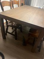 Eettafel, Huis en Inrichting, Tafels | Eettafels, Ophalen, 100 tot 150 cm, Zo goed als nieuw, Vijf personen of meer