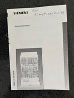 Siemens inbouw vaatwasser, Witgoed en Apparatuur, Vaatwasmachines, Ophalen, Gebruikt, Minder dan 85 cm, Inbouw
