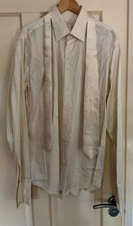 John Miller overhemd + stropdas, Kleding | Heren, Overige kleuren, Ophalen of Verzenden, Zo goed als nieuw, Halswijdte 43/44 (XL)