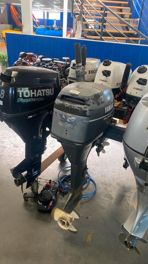 Yamaha 9.9 pk 4-takt High Thrust lang knuppel + garantie, Watersport en Boten, Buiten- en Binnenboordmotoren, Gebruikt, Benzine
