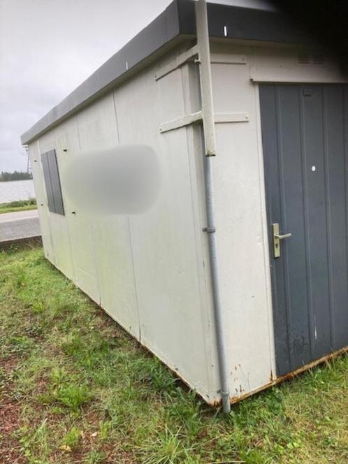 Bouwkeet / Werfkeet ca. 6x2,5m, Doe-het-zelf en Verbouw, Overige Doe-het-zelf en Verbouw, Gebruikt, Ophalen