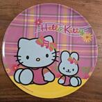 Hello Kitty Sanrio plastic kinder eetbord, Overige materialen, Ophalen of Verzenden, Zo goed als nieuw, Bord(en)