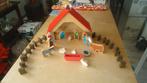 kerst kerststal stalletje hout, Ophalen of Verzenden, Zo goed als nieuw