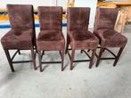 4 Barstoelen in Zeer Goede Staat, 2 krukken, Ophalen, Zo goed als nieuw, 60 tot 90 cm