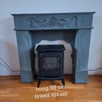 Sfeerkacheltje met schouw, Ophalen, Zo goed als nieuw, Vrijstaande haard, Overige soorten