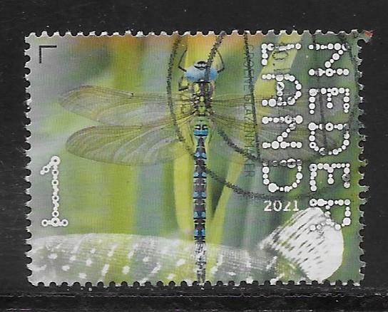 2021, De Onlanden, Groene Glazenmaker [3913] (K2117), Postzegels en Munten, Postzegels | Nederland, Ophalen of Verzenden