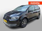 Volkswagen TOURAN 1.2 TSI COMFL. BLUEM, Auto's, Euro 5, 4 cilinders, Zwart, Handgeschakeld