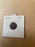 Halve cent 1865, Ophalen of Verzenden, Koning Willem III, Overige waardes, Losse munt