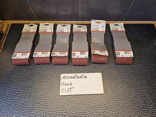 Bosch schuurbanden 75 x 533mm K 60 Wood + Paint 18 stuks, Doe-het-zelf en Verbouw, Gereedschap | Schuurmachines, Nieuw, Bandschuurmachine