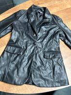 Lederlook jasje Primark - Maat 42, Kleding | Dames, Jasjes, Kostuums en Pakken, Zwart, Maat 42/44 (L), Ophalen of Verzenden, Zo goed als nieuw