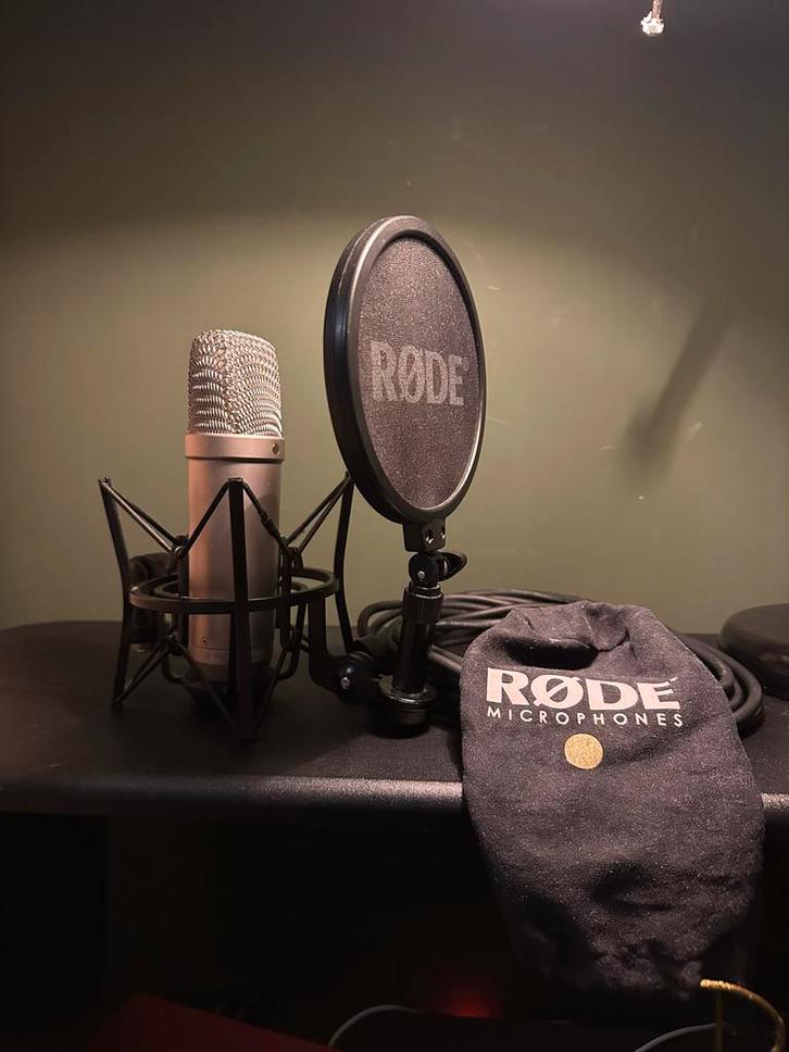 Røde NT1-A Microfoon Compleet Pakket, Muziek en Instrumenten, Microfoons, Zo goed als nieuw, Studiomicrofoon, Ophalen of Verzenden