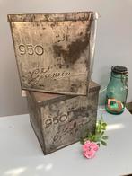 2 oude Jamin 950 blikken, Antiek en Kunst, Ophalen of Verzenden