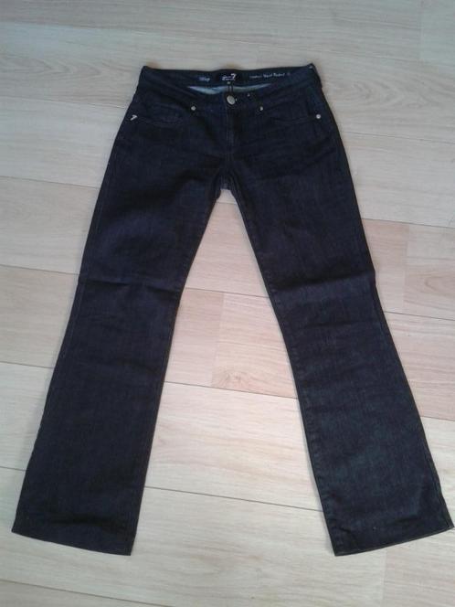 Jeans Seven Los Angeles - bootcut - Meg - zwart - 28 (36), Kleding | Dames, Spijkerbroeken en Jeans, Zo goed als nieuw, W28 - W29 (confectie 36)