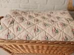 Prachtige antieke brocante Franse boutis bouti plaid quilt, Antiek en Kunst, Curiosa en Brocante, Ophalen of Verzenden