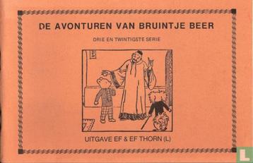 De avonturen van Bruintje Beer drie en twintigste serie 1974 beschikbaar voor biedingen