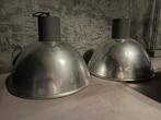 Originele Fabriekslampen Industriële 2 stuks, Huis en Inrichting, Lampen | Hanglampen, Ophalen of Verzenden