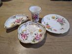 Royal Crown Derby - Derby Posies - 4 stuks prachtige staat, Ophalen of Verzenden