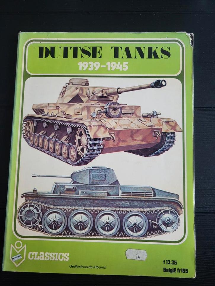 Duitse Tanks 1939-1945 - Geïllustreerd Album, Boeken, Oorlog en Militair, Gelezen, Overige onderwerpen, Tweede Wereldoorlog, Ophalen of Verzenden