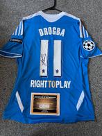 Gesigneerd Drogba Chelsea CL finale shirt met COA, Verzenden, Zo goed als nieuw, Buitenlandse clubs, Shirt