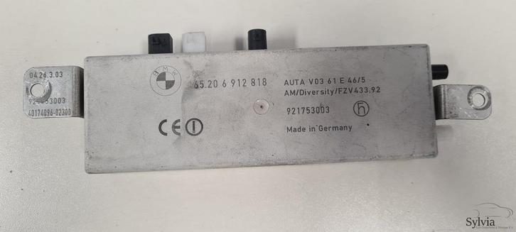 Antenne versterker diversity BMW 3 serie E46 6912818, Auto diversen, Autoradio's, Ophalen of Verzenden