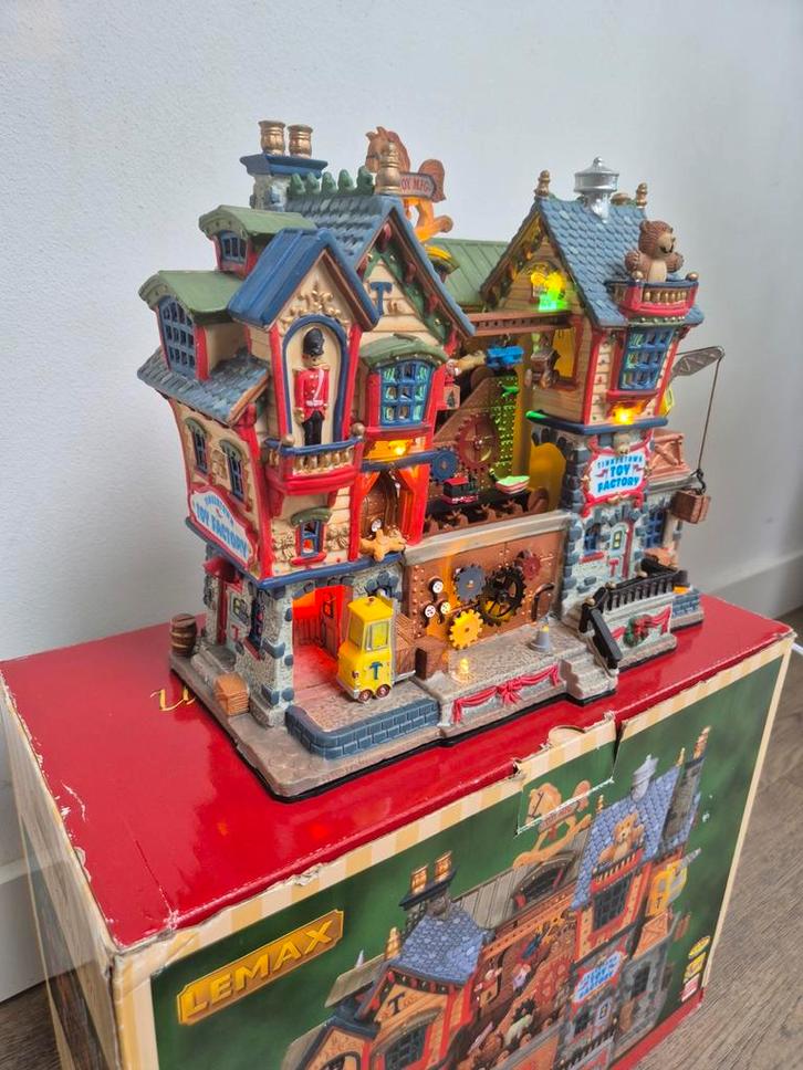 Lemax tinkertown toy factory voor kerstdorp, Diversen, Kerst, Gebruikt, Ophalen of Verzenden