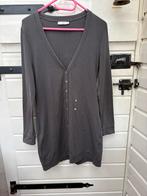 Tricot vestje 42,antraciet/grijs,parelmoer knoopjes, Sylver, Maat 42/44 (L), Ophalen of Verzenden, Zo goed als nieuw