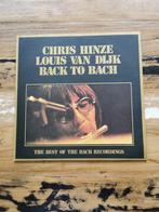 Chris Hinze & Louis Van Dijk - Back To Bach, Ophalen of Verzenden, 12 inch, Jazz