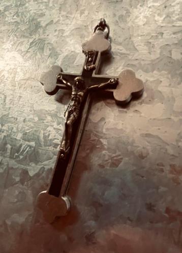 Mooi Christus Kruisbeeld, kracht en hoop, past in je hand beschikbaar voor biedingen
