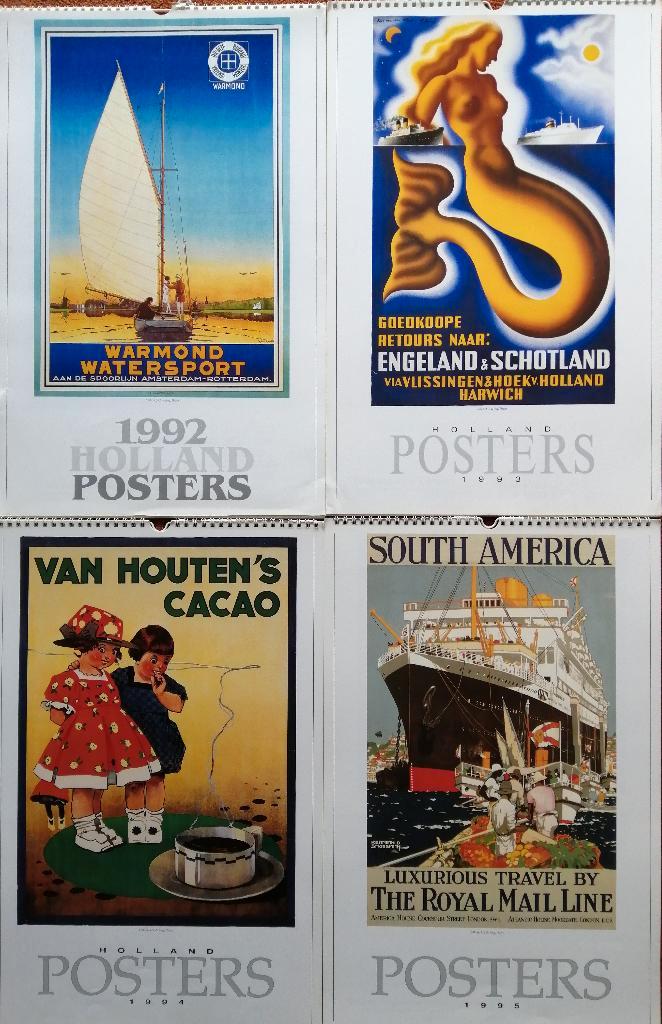 Jaarkalenders 1992 t/m 2002, Verzamelen, Overige Verzamelen, Zo goed als nieuw, Ophalen of Verzenden