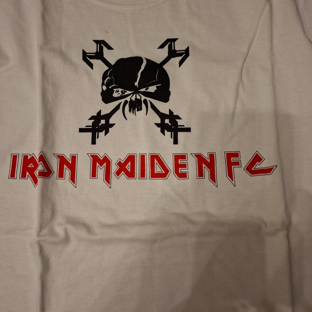 Iron Maiden Fanclub T-Shirt 2, Kleding | Heren, T-shirts, Wit, Ophalen of Verzenden, Gildan, Maat 56/58 (XL)