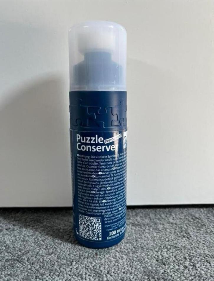 NIEUW - Puzzel conserver/ puzzel lijm Ravensburger 200ml, Hobby en Vrije tijd, Denksport en Puzzels, Nieuw, Overige typen, Minder dan 500 stukjes
