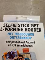 selfie stick met L vormige houder nieuw, Ophalen of Verzenden
