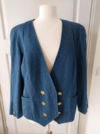 Vintage jasje Ara free size katoen, Kleding | Dames, Blauw, Maat 42/44 (L), Ophalen of Verzenden, Zo goed als nieuw