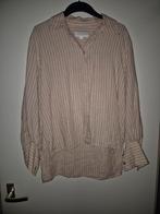 Linnen mix blouse Zara maat L, Ophalen of Verzenden, Zo goed als nieuw, Maat 38/40 (M)