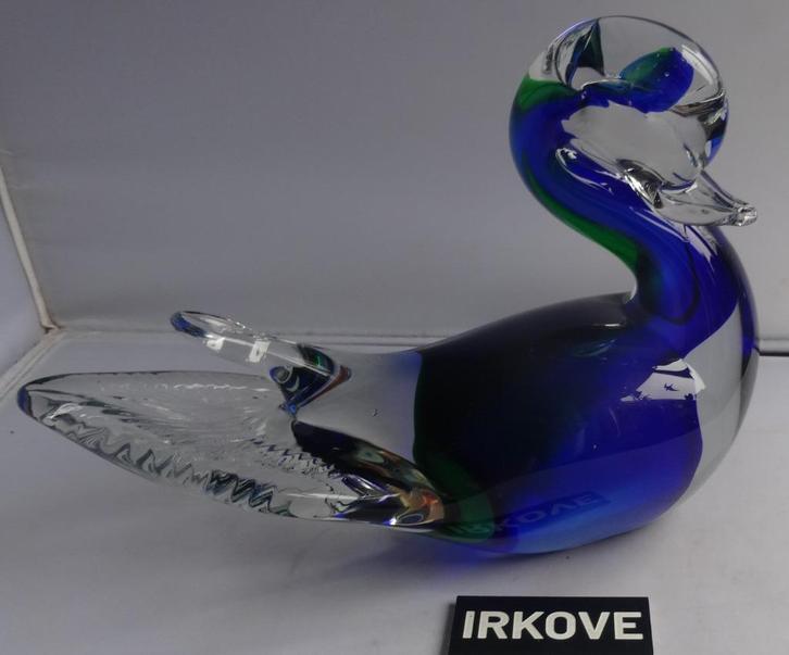 KRISTAL MURANO FRAAIE EEND * Drie Kleurig *, Antiek en Kunst, Antiek | Glas en Kristal, Verzenden